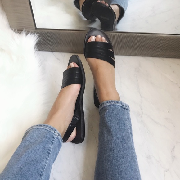 Black Slingback Gladiator Sandal - Picture 3 of 3